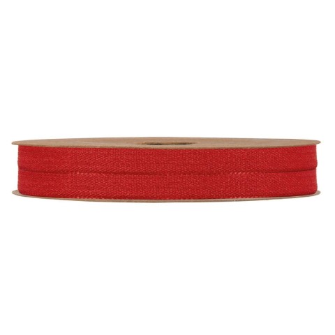 NASTRO COTONE ECOVELOUR MM6X20MT ROSSO